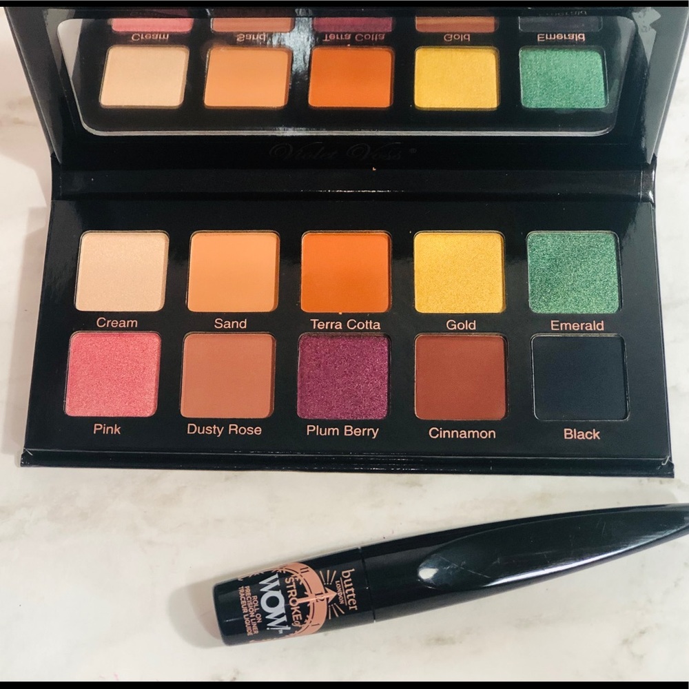 Violet EyeShadow Palette FREE butter london eyelin